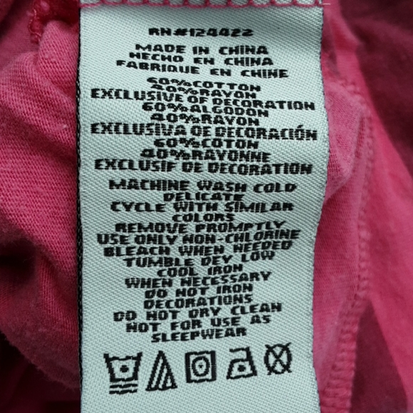 DKNY long sleeve girls Graphic shirt - Picture 4 of 16